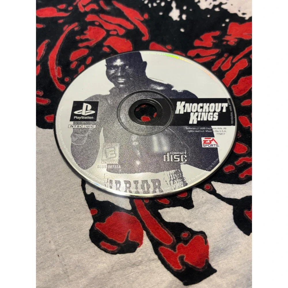 Knockout Kings Sony PlayStation PS1 1998 EA Sports Boxing Video Game Disc